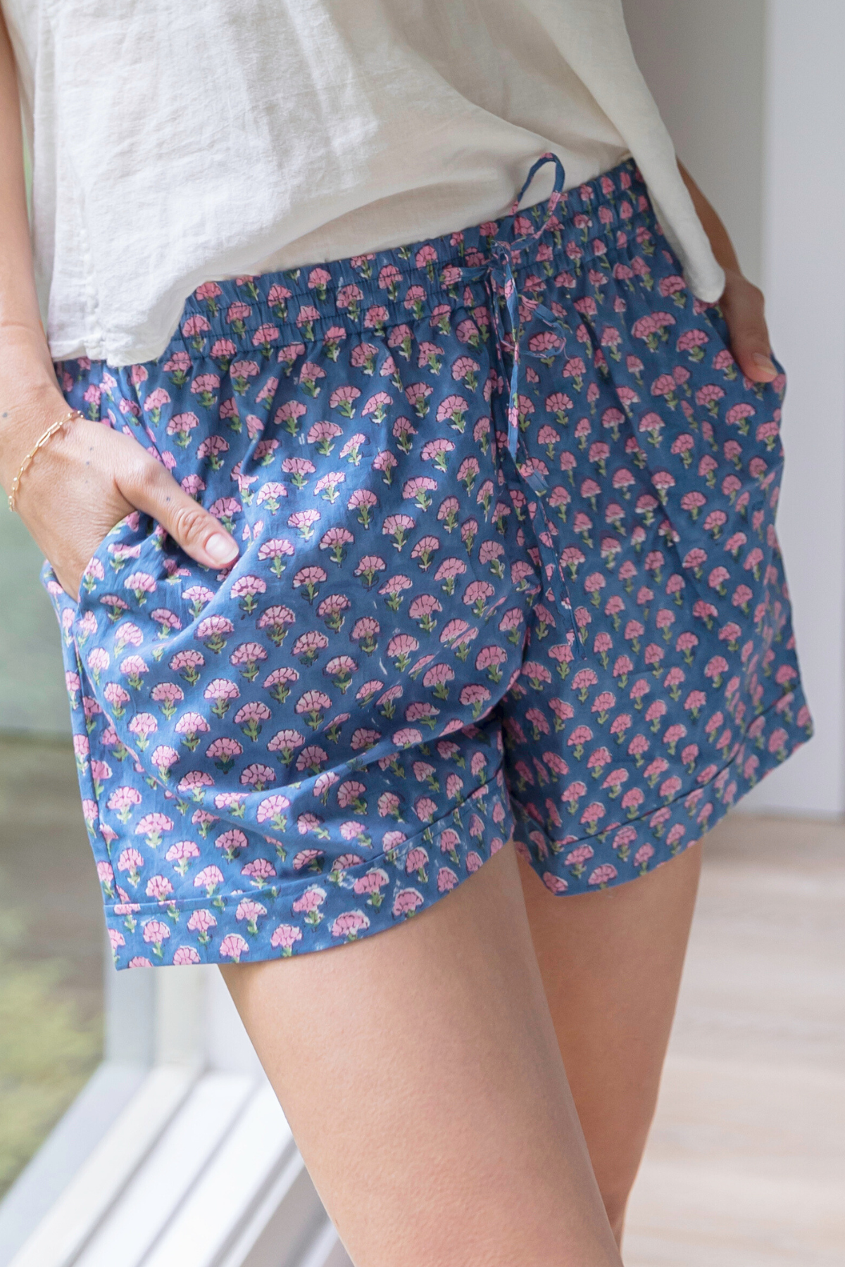 Diksha Shorts - Women's Soft Cotton Printed Versatile shorts