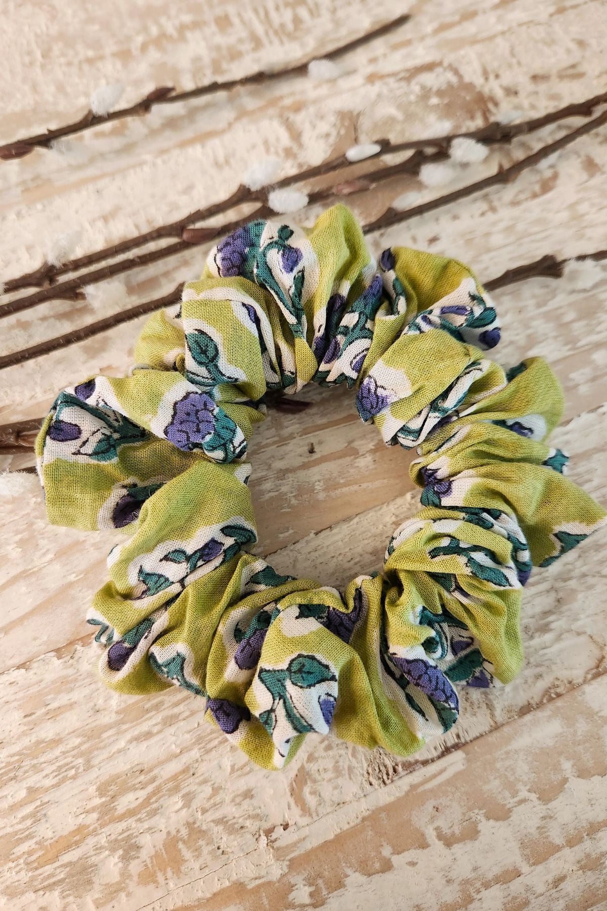 Joy Scrunchie - No slip cotton hair tie