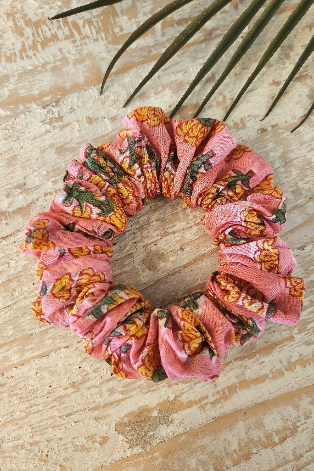 Svetlana Scrunchie - No slip cotton hair tie
