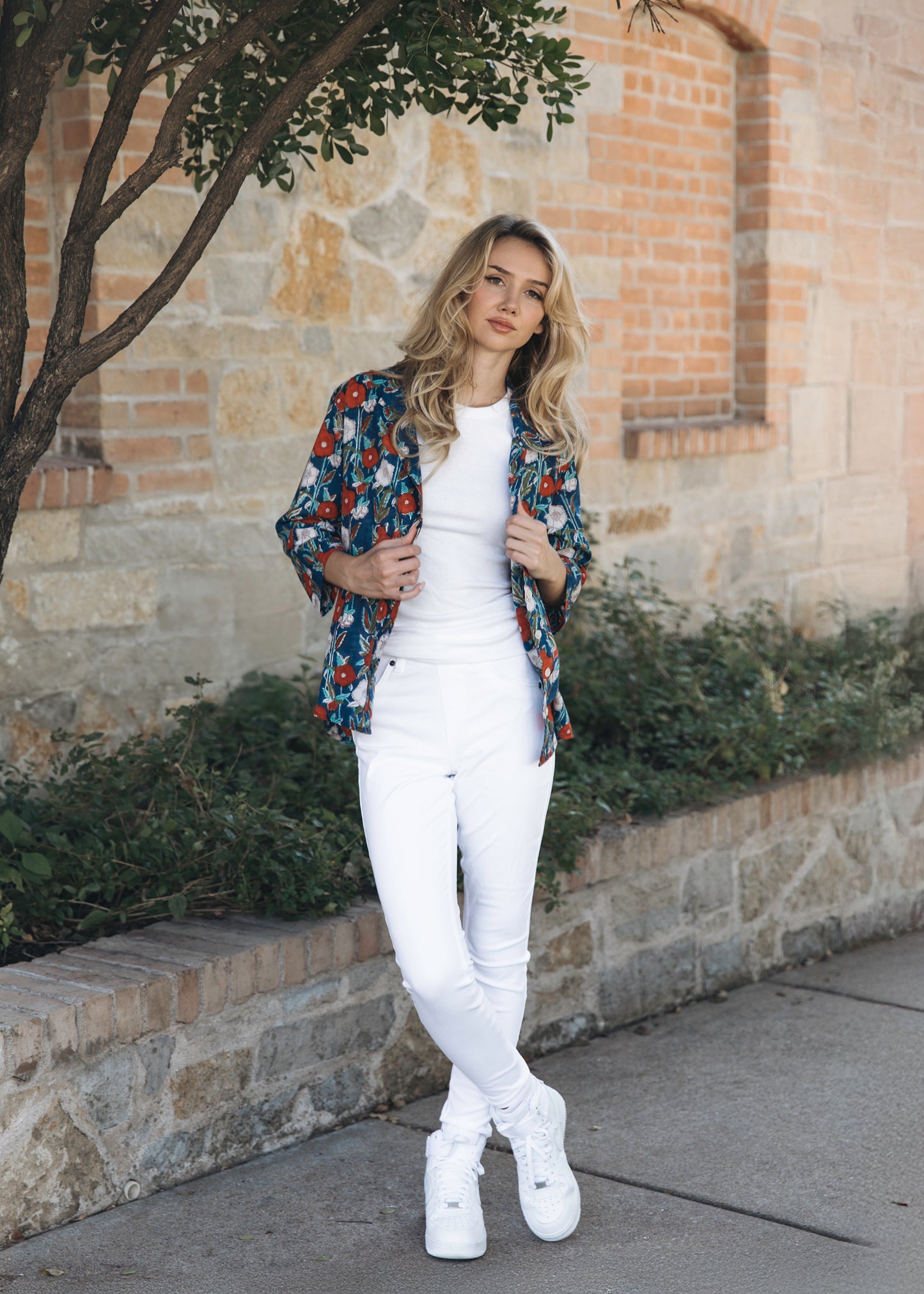 Tuliana Shirt - Women's Long Sleeve Cotton Pajama Top