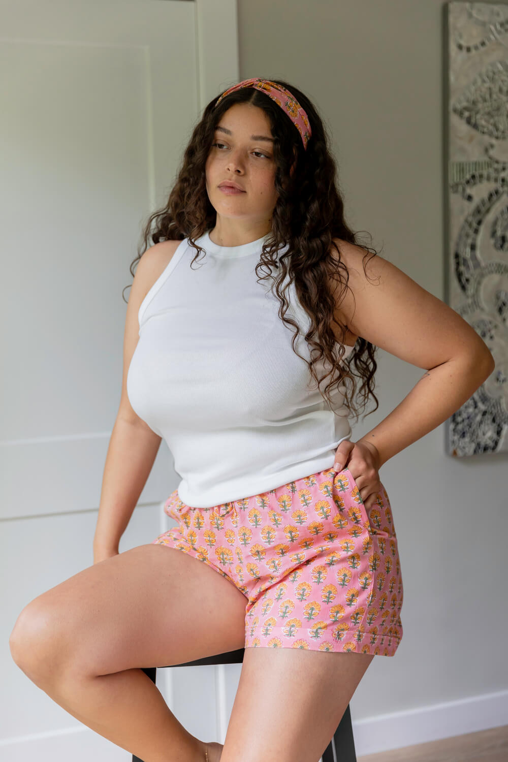 Svetlana Shorts - Women's Soft Cotton Printed Versatile shorts