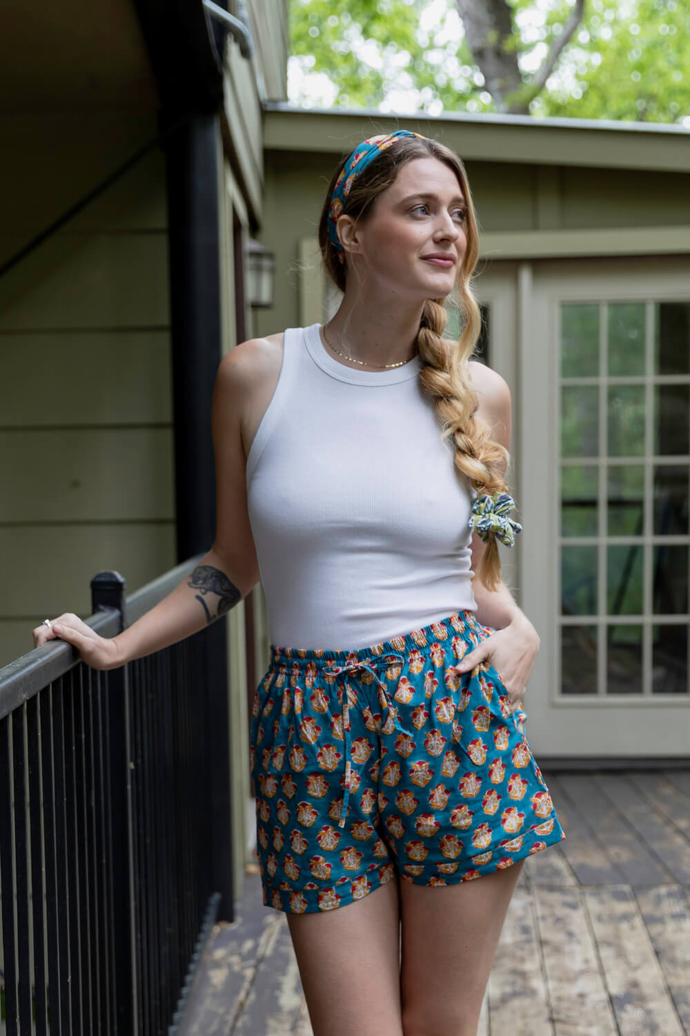 Cassie Shorts - Women's Soft Cotton Printed Versatile shorts