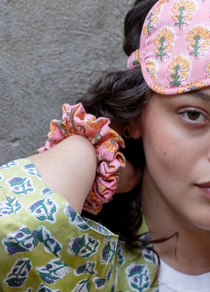 Svetlana Scrunchie - No slip cotton hair tie