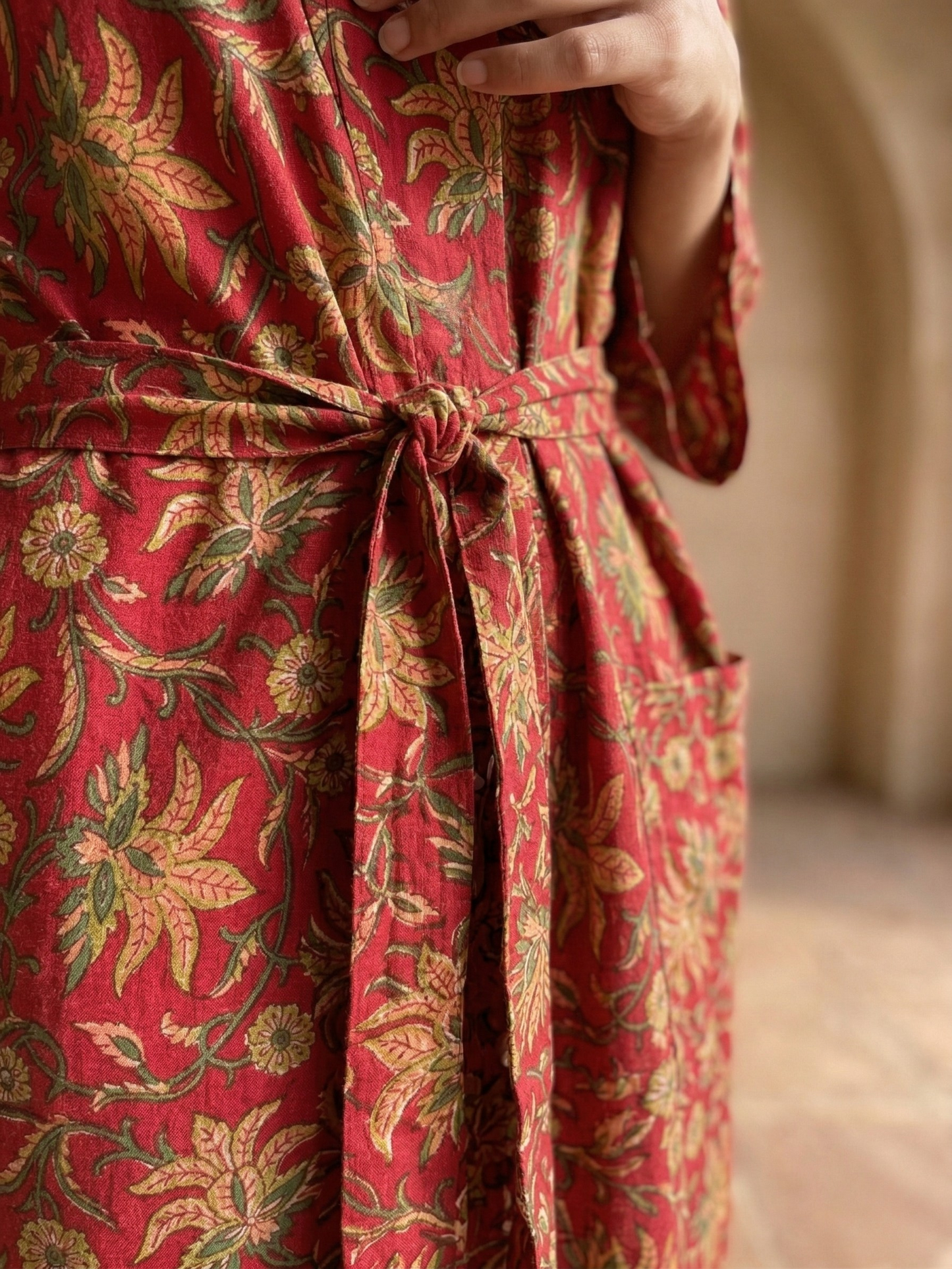 Deborah - Cotton Kimono Robe