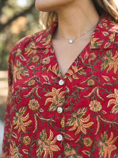 Deborah - Cotton Pajama Set