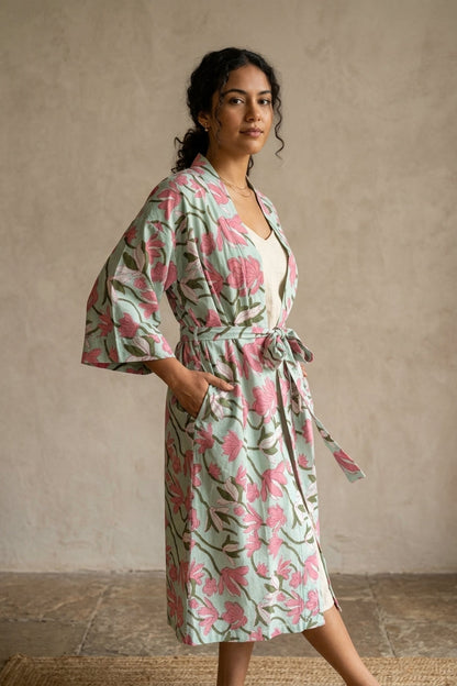 Joy - Cotton Kimono Robe