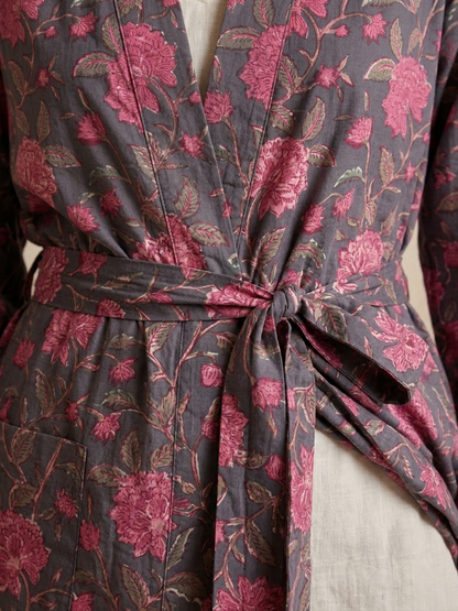 Joyce - Cotton Kimono Robe