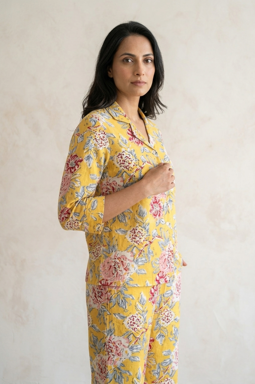 Priyanka - Cotton Pajama Set