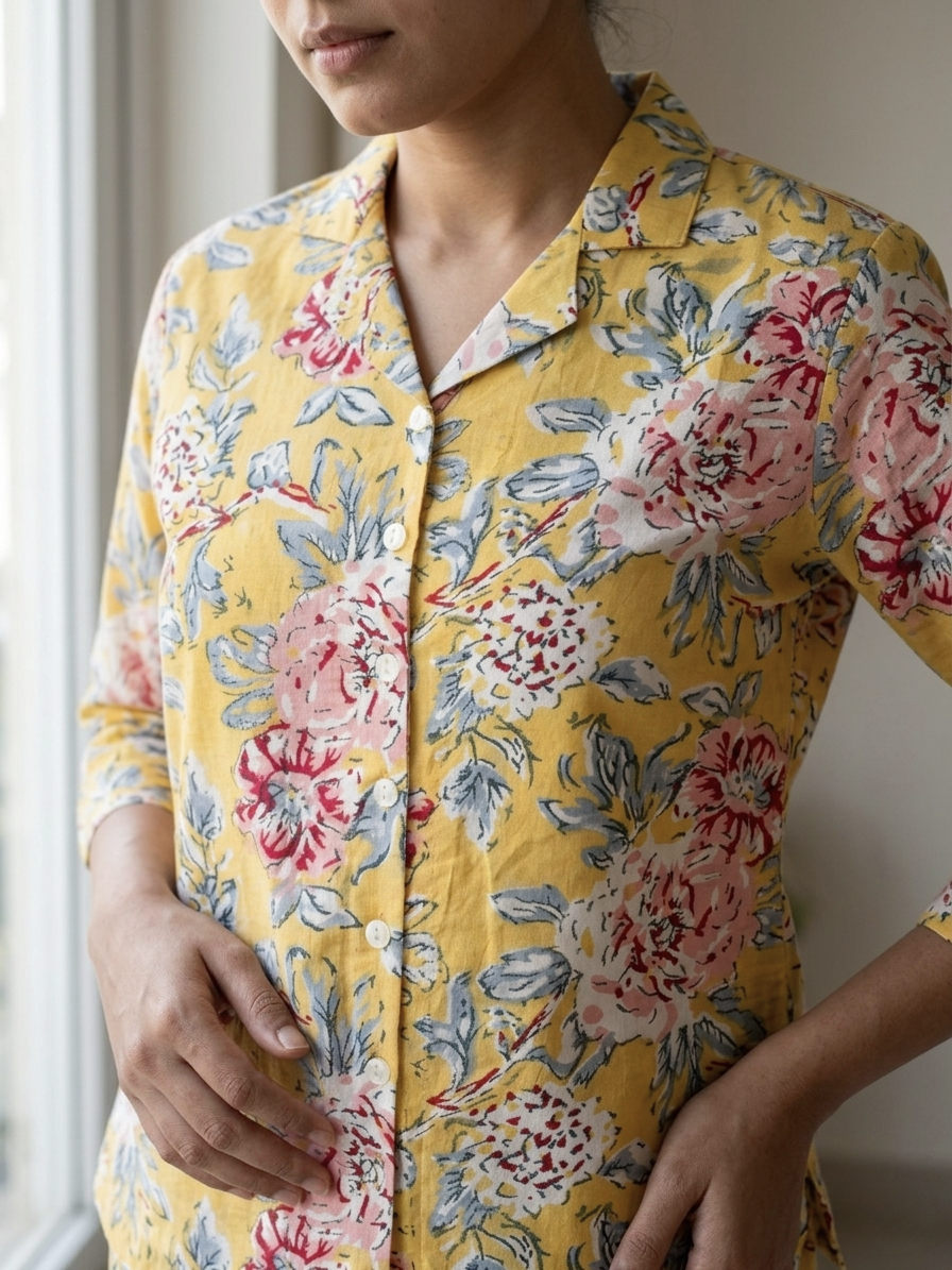 Priyanka - Cotton Pajama Set