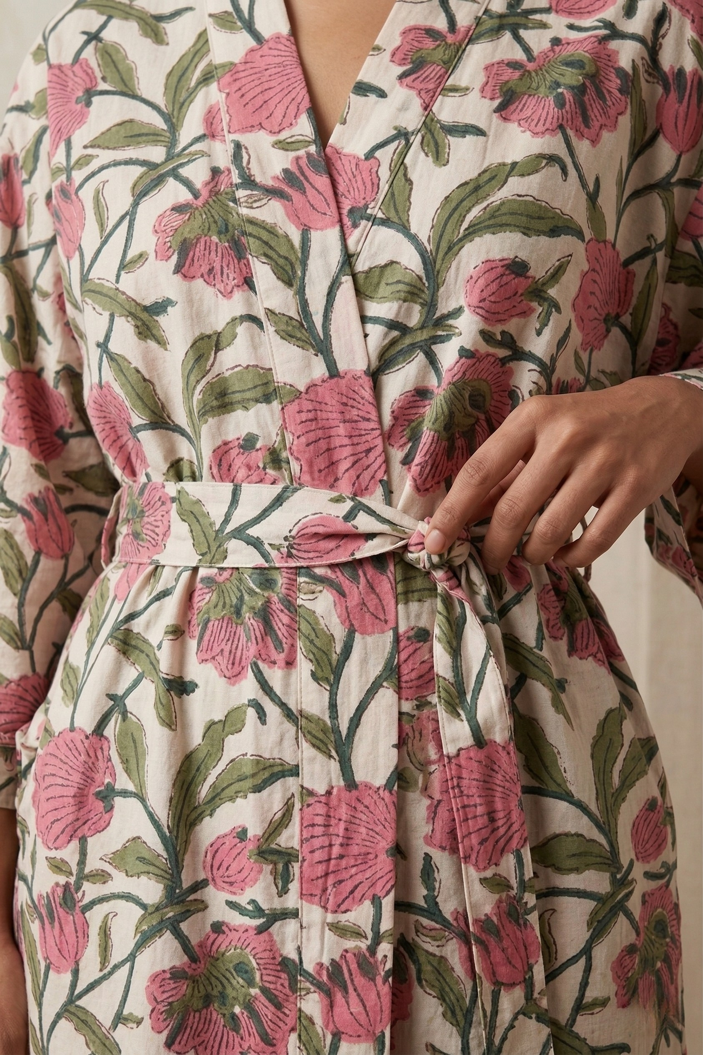 Teresa - Cotton Kimono Robe
