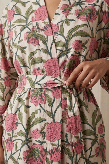 Teresa - Cotton Kimono Robe