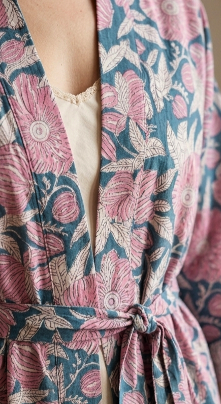 Lana - Cotton Kimono Robe
