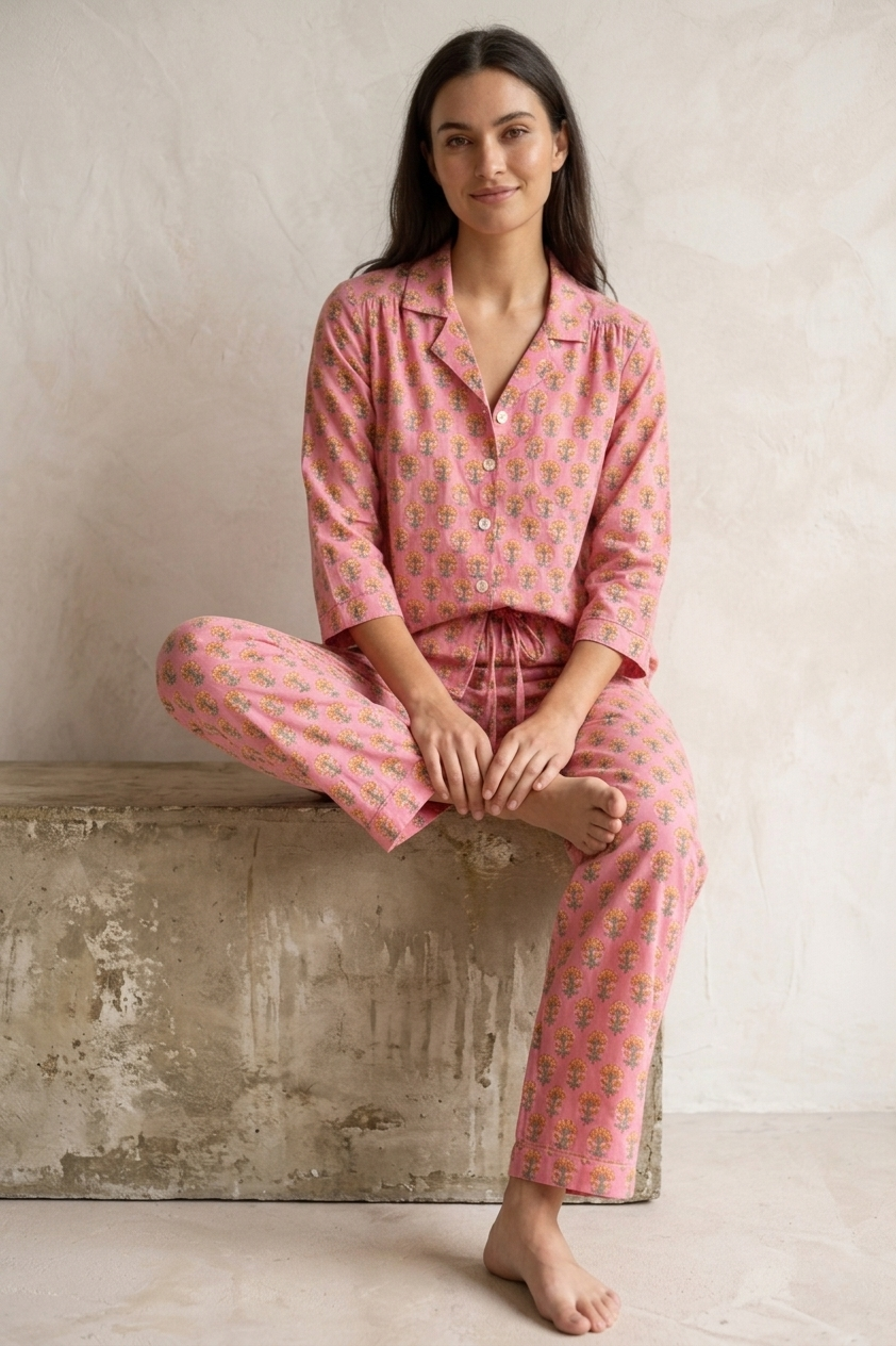 Svetlana - Cotton Pajama Set